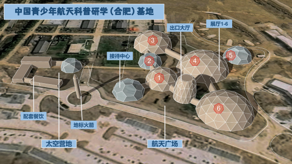 肥东落子“星辰大海”！
全国青少年航天科普研学（合肥）基地项目正式签约